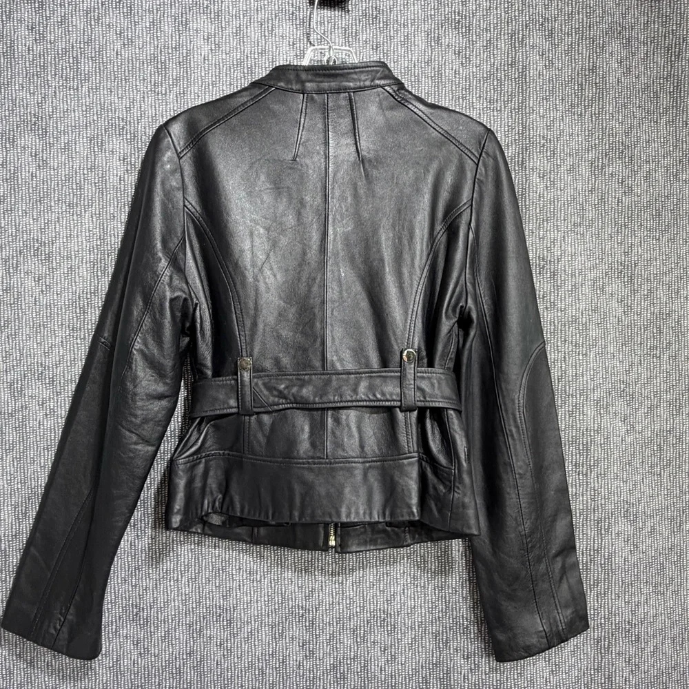 Arden B Moto Leather Jacket - Picture 4 of 16